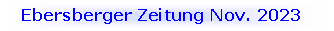 Textfeld: Ebersberger Zeitung Nov. 2023